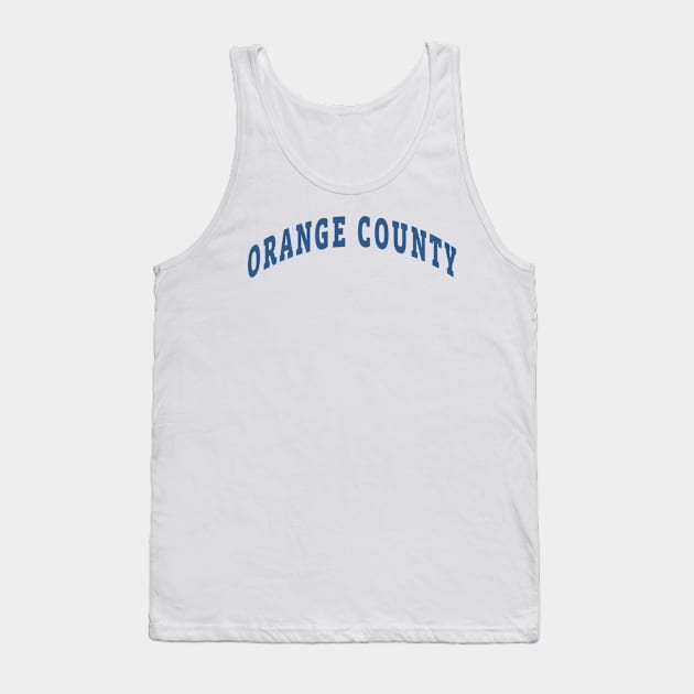 Orange County Capital Tank Top by lukassfr